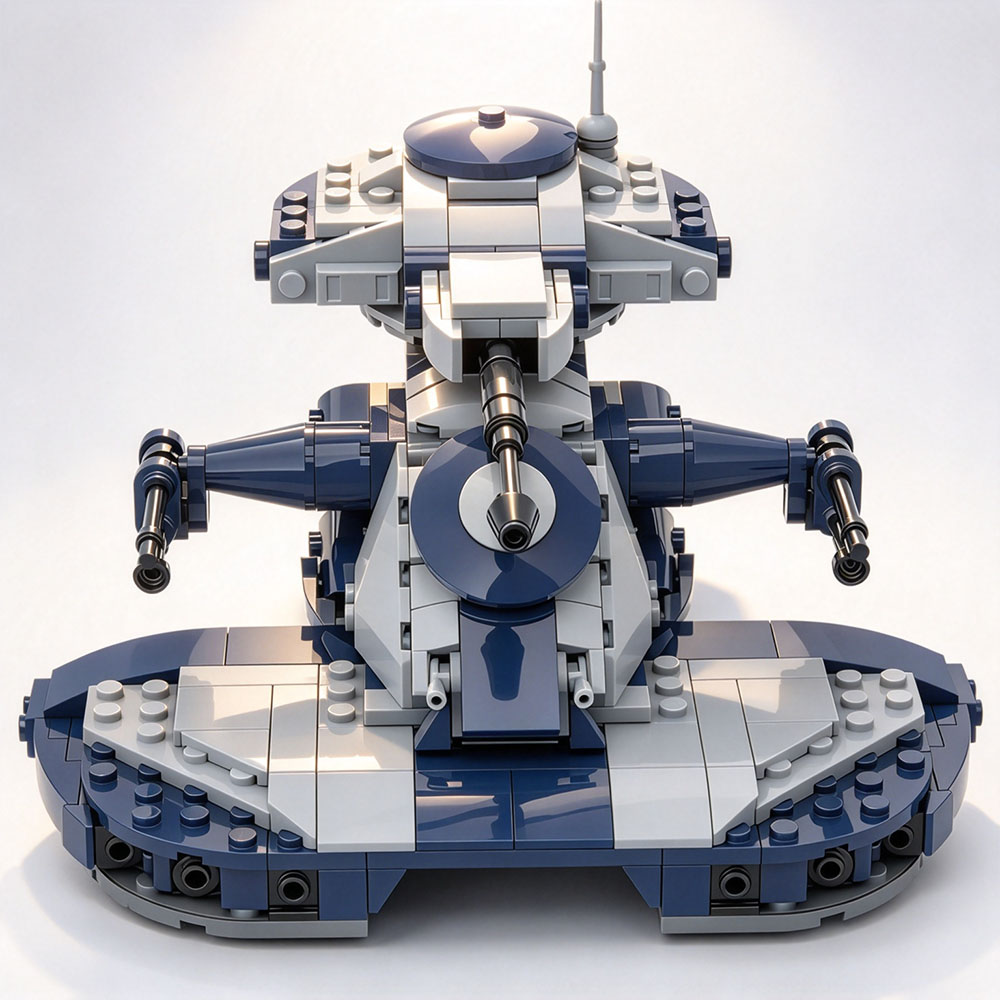 MOC Klassisches Star Movie Zub – Lego Compatible Military Tank Bewertung und Preis