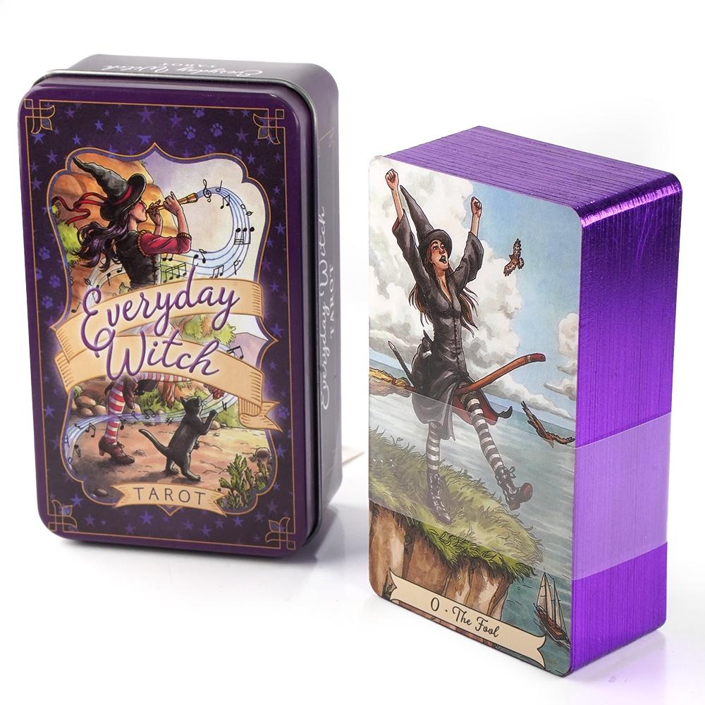 10,3 * 6 cm alltägliches Hexen – Tarot Cards Deck With Guidebook Bewertung und Preis